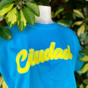 Remera Ciudad turquesa